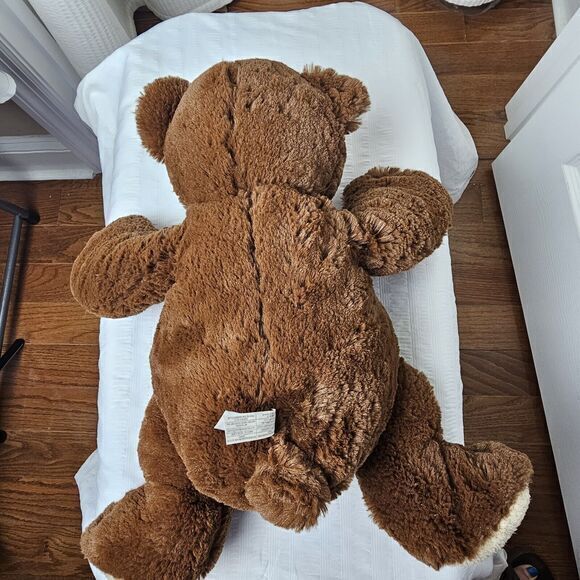 Mary Meyer Little Bit Bigger Plush Dark Chocolate Brown Teddy Bear Brownie 16" - Picture 5 of 7